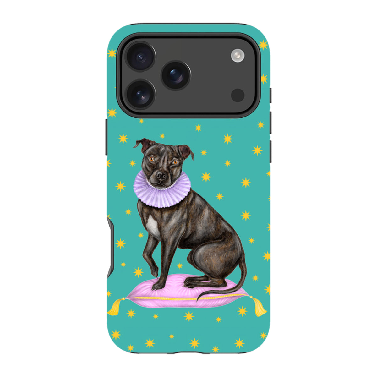 iPhone MagSafe Tough Case - Staffy By Catherine Rowe