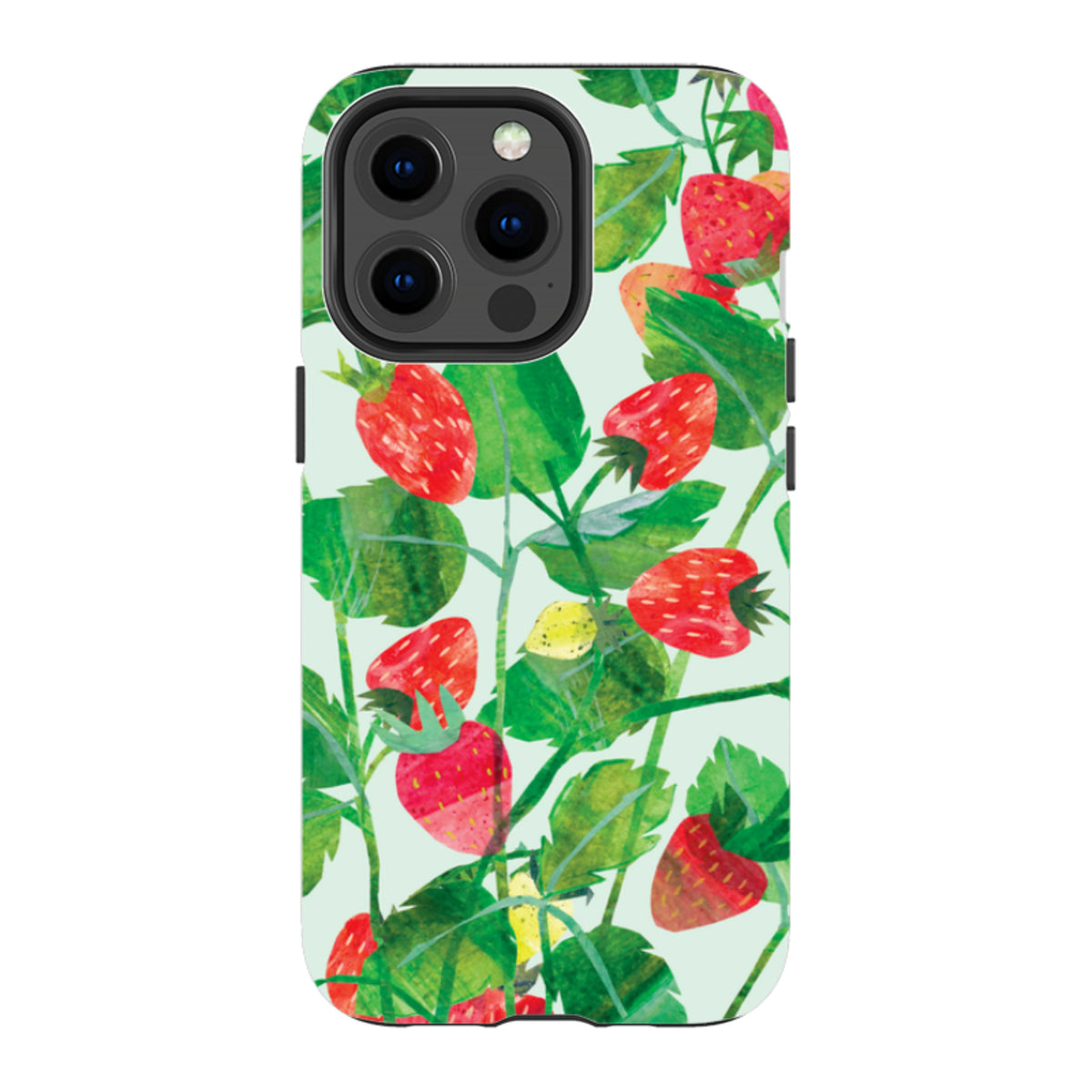 iPhone MagSafe Tough Case - Strawberries By Tracey English