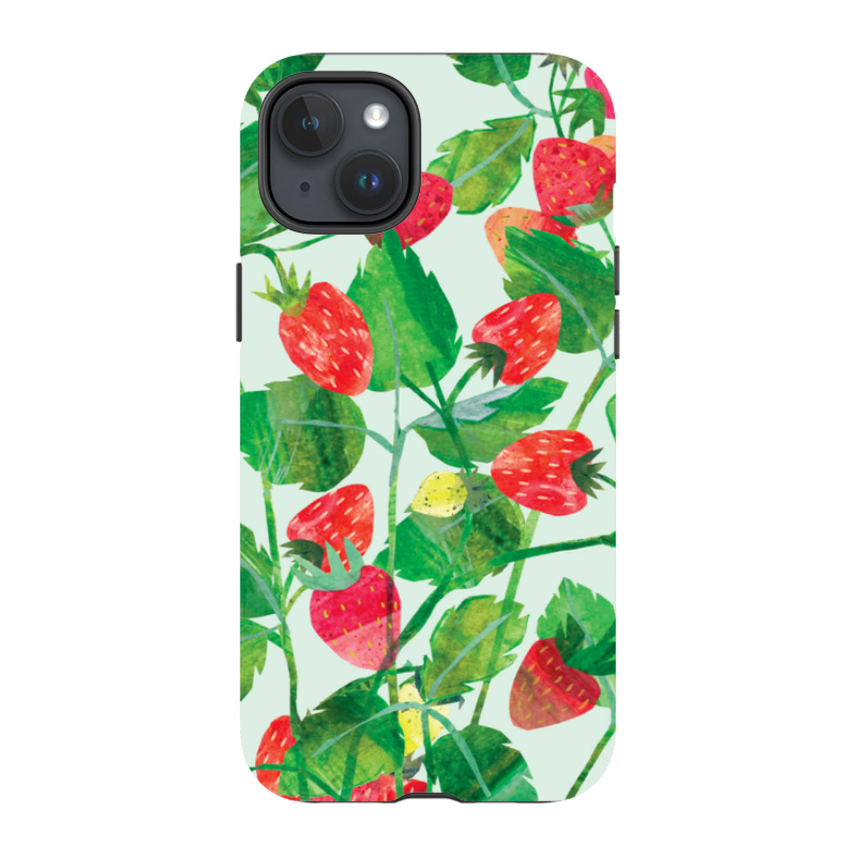 iPhone MagSafe Tough Case - Strawberries By Tracey English