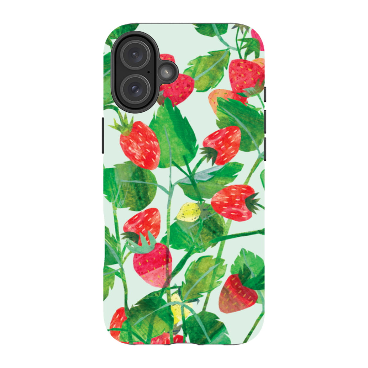 iPhone MagSafe Tough Case - Strawberries By Tracey English