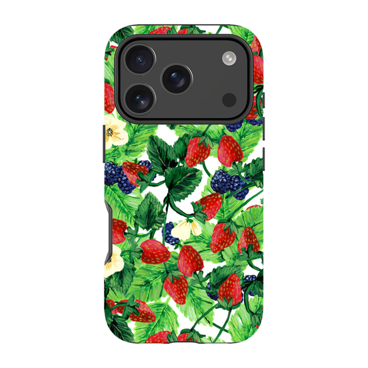 iPhone MagSafe Tough Case - Strawberries III By Abby Jacobs
