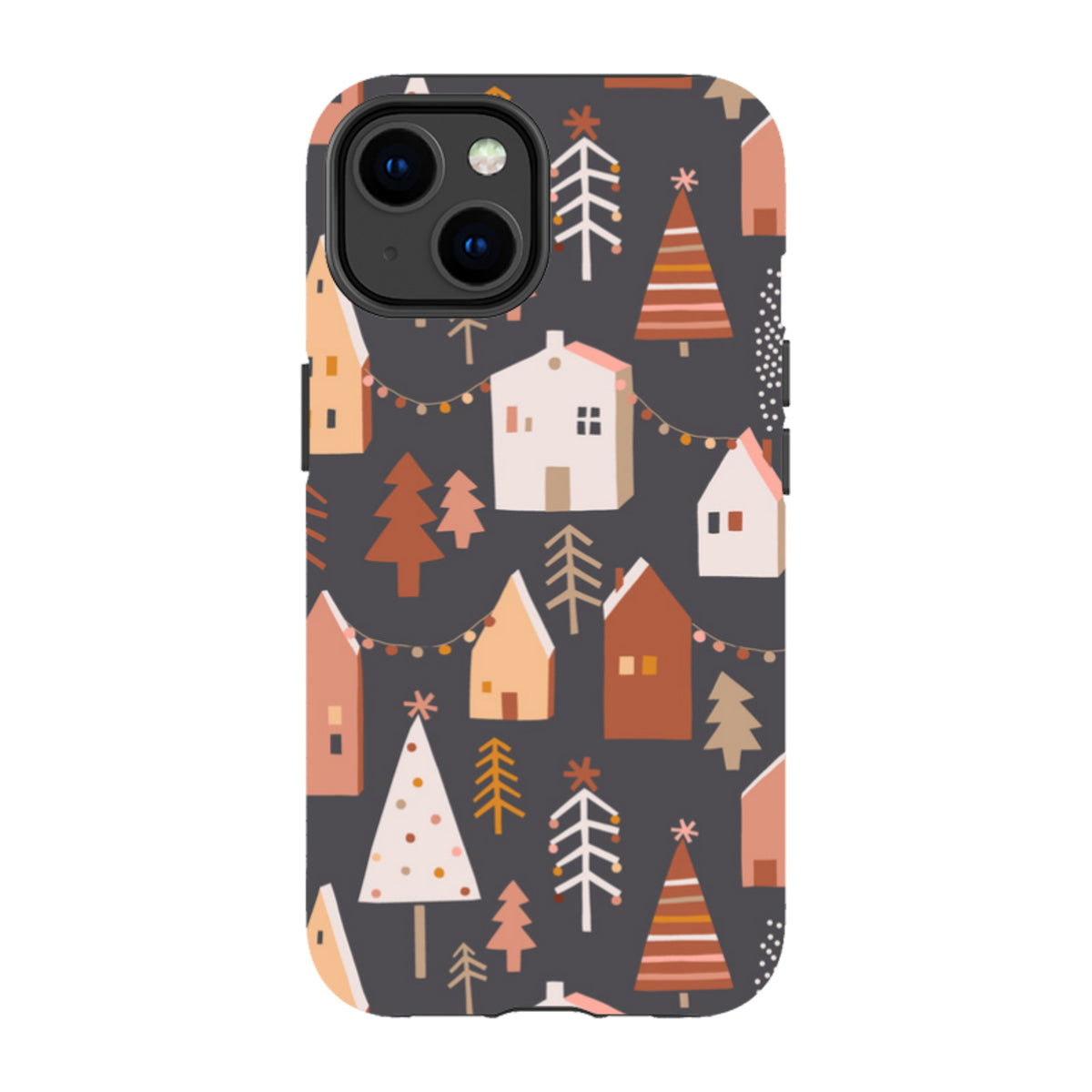 iPhone MagSafe Tough Case - Street Xmas Dark