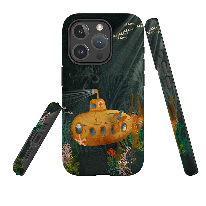 iPhone MagSafe Tough Case - Submarine By Katherine Quinn