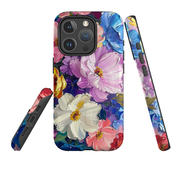 iPhone MagSafe Tough Case – Sommerblumenmuster Abbotts Oak