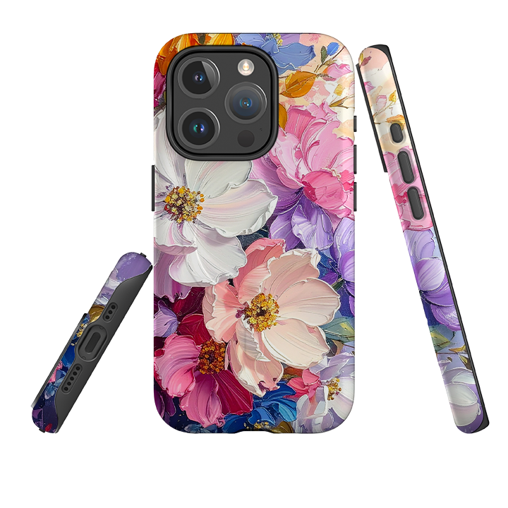 iPhone MagSafe Tough Case - Summer Floral Saffron