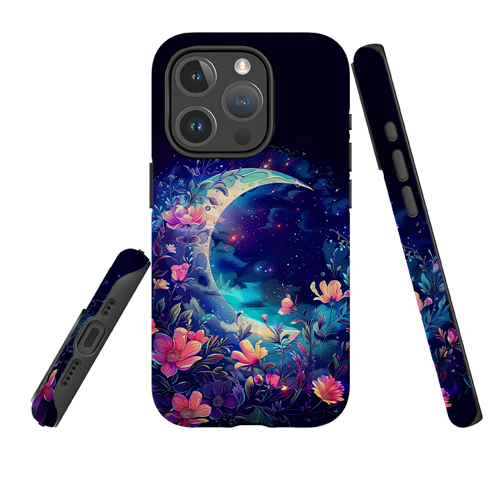 iPhone MagSafe Tough Case - Summer Moon I