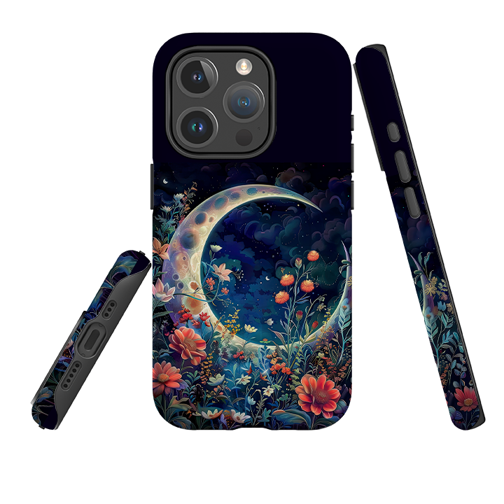 iPhone MagSafe Tough Case - Summer Moon III