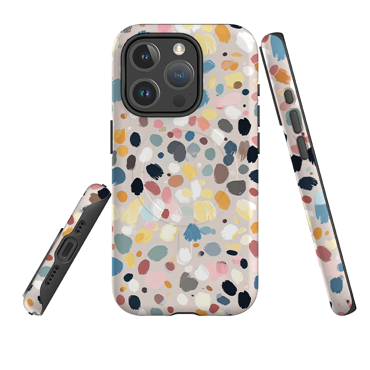 Удароустойчив калъф за iPhone MagSafe - Summer Polka