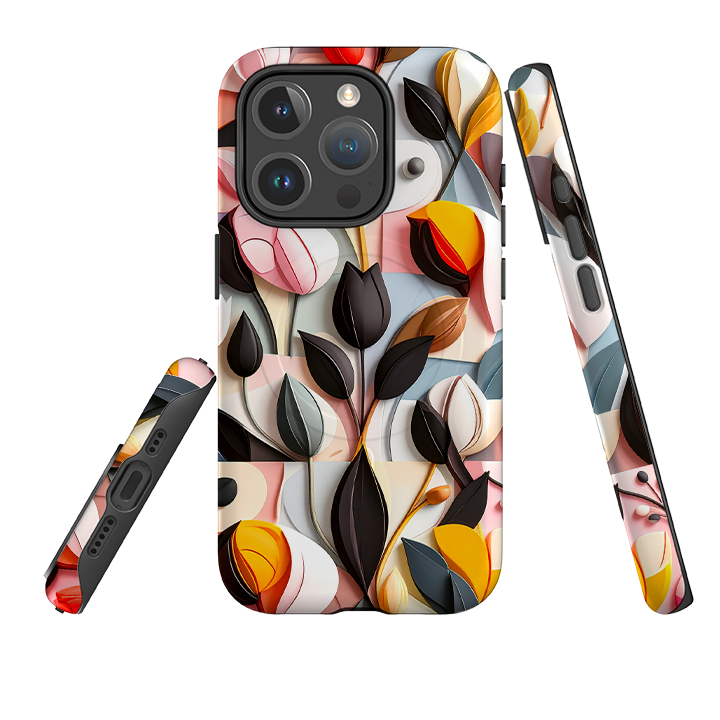iPhone MagSafe Tough Case - Summer Tulips
