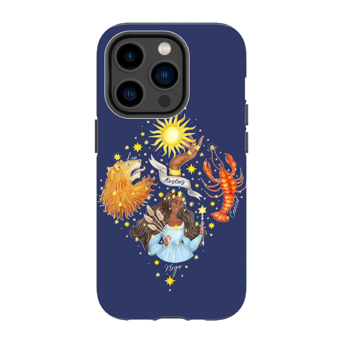 iPhone MagSafe Tough Case - Summer Zodiac By Catherine Rowe