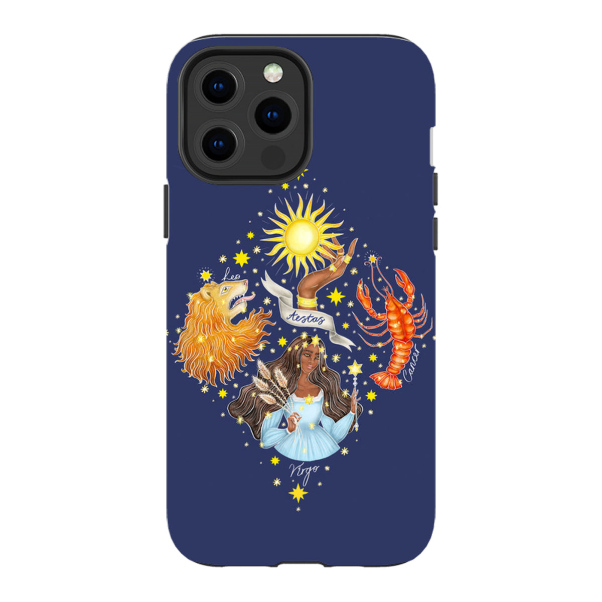 iPhone MagSafe Tough Case - Summer Zodiac By Catherine Rowe
