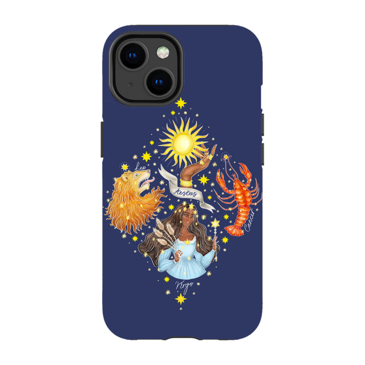 iPhone MagSafe Tough Case - Summer Zodiac By Catherine Rowe