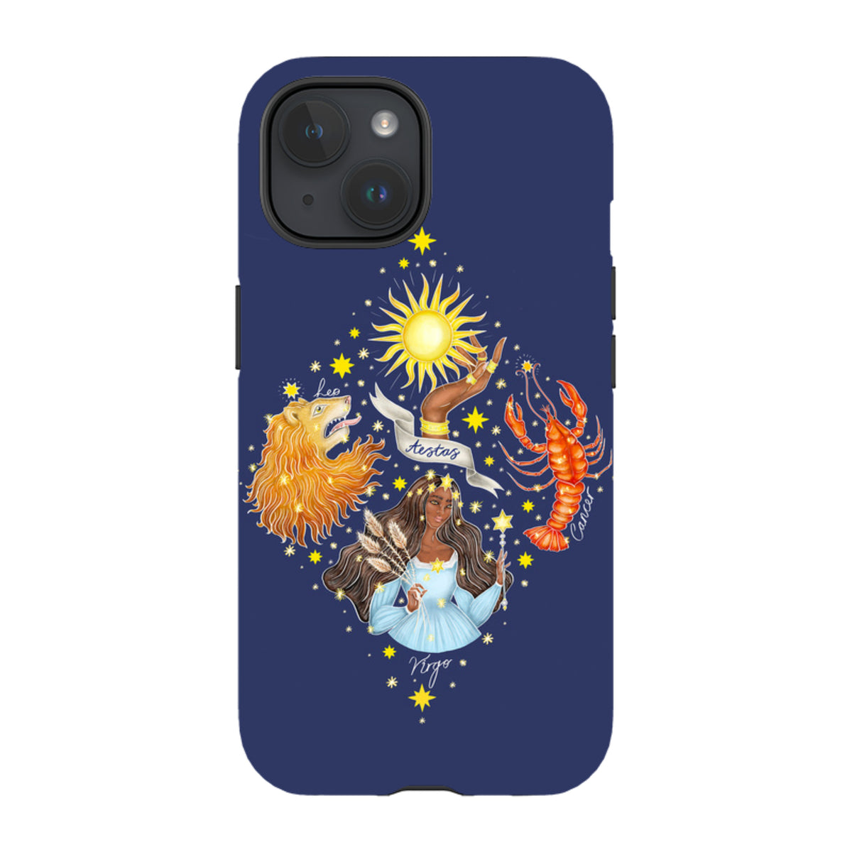 iPhone MagSafe Tough Case - Summer Zodiac By Catherine Rowe