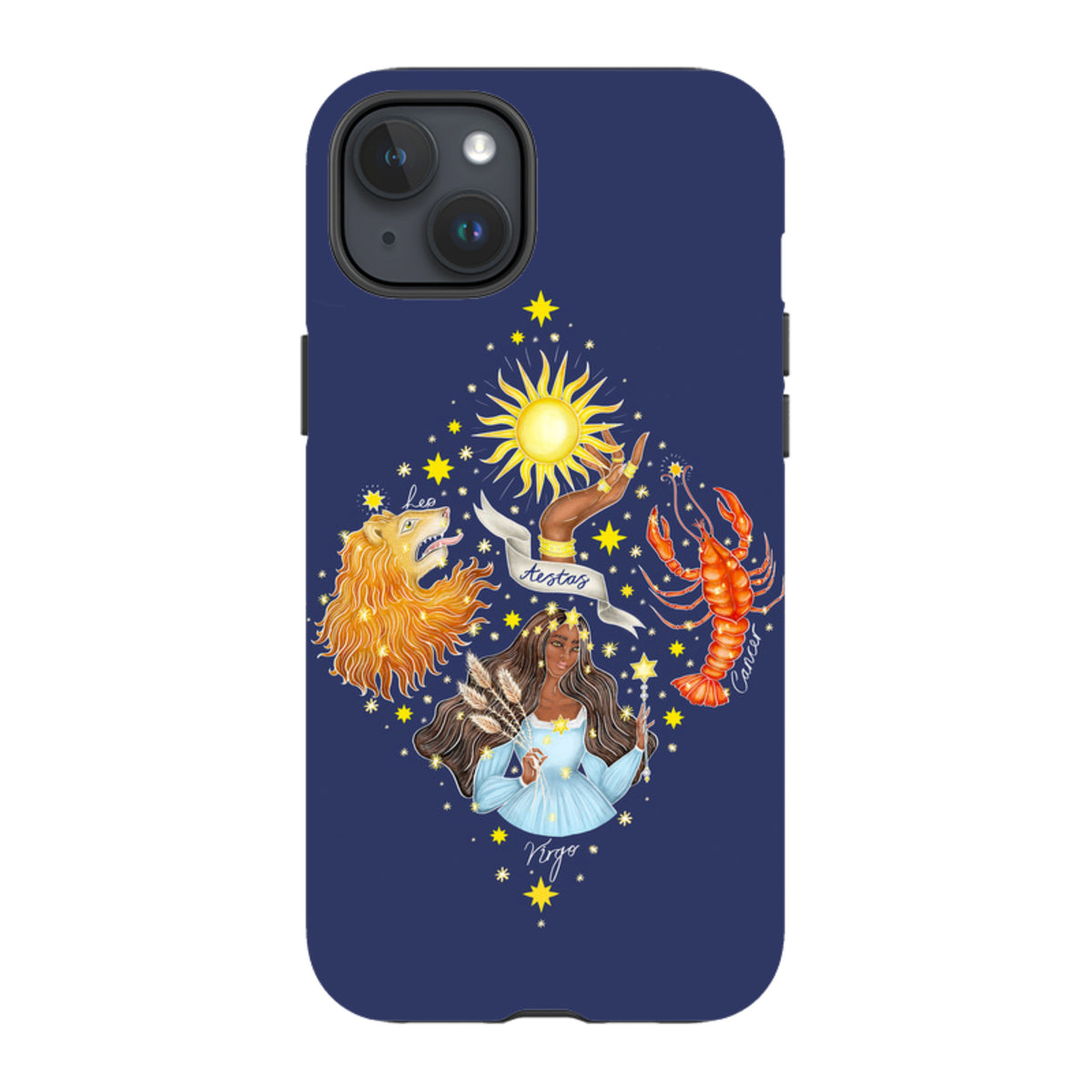 iPhone MagSafe Tough Case - Summer Zodiac By Catherine Rowe