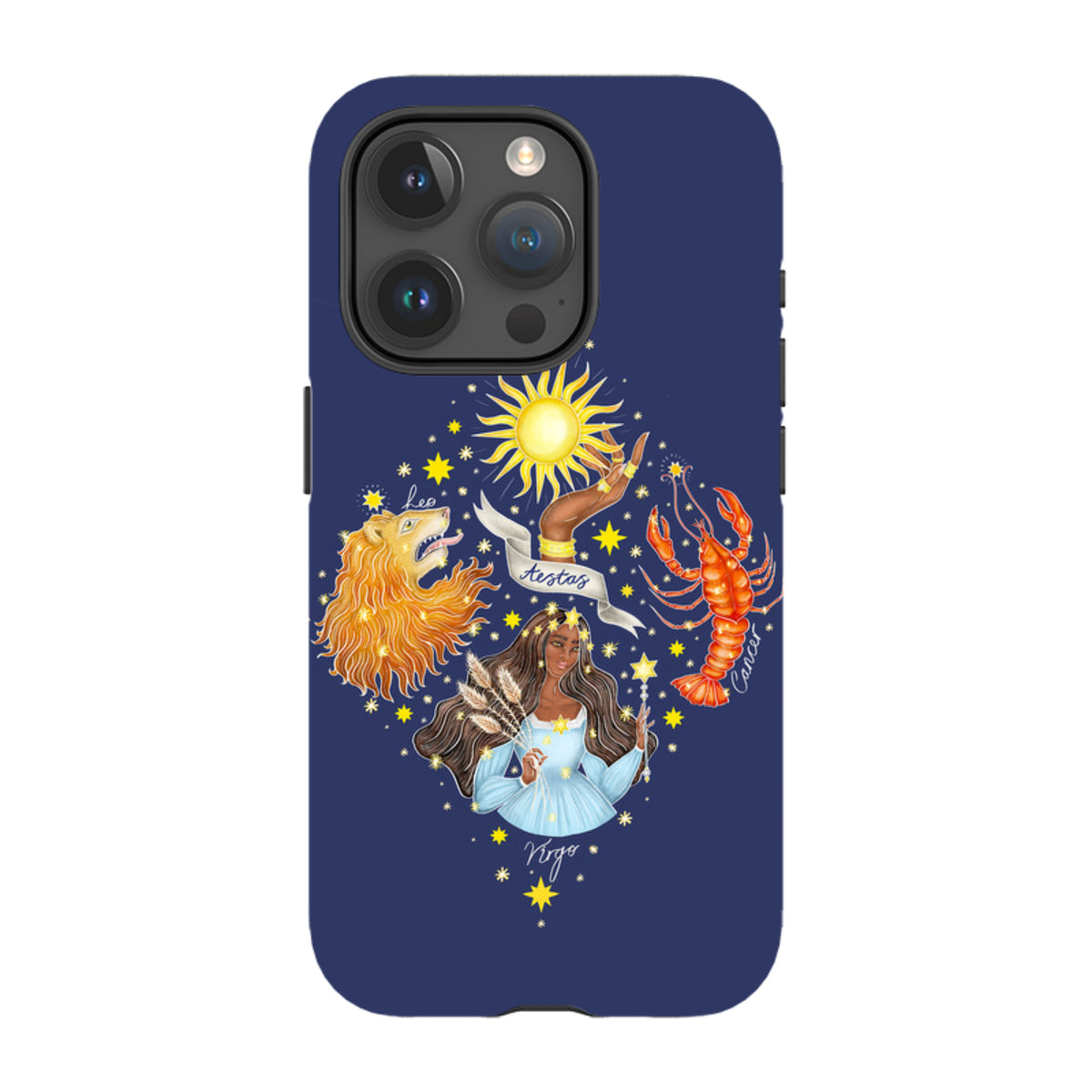iPhone MagSafe Tough Case - Summer Zodiac By Catherine Rowe