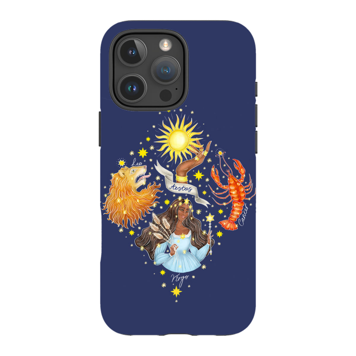 iPhone MagSafe Tough Case - Summer Zodiac By Catherine Rowe