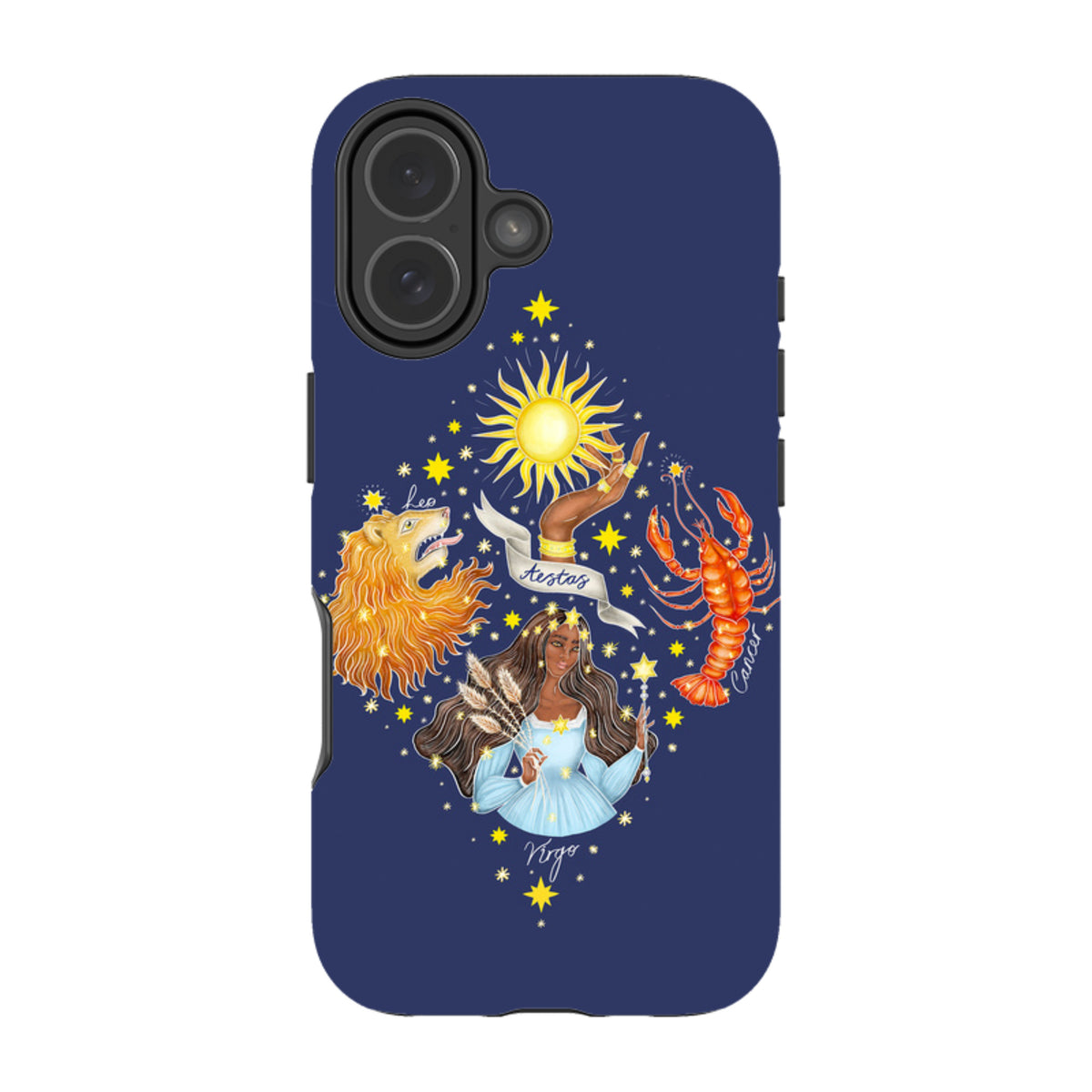 iPhone MagSafe Tough Case - Summer Zodiac By Catherine Rowe