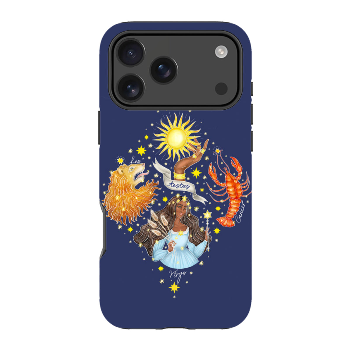 iPhone MagSafe Tough Case - Summer Zodiac By Catherine Rowe