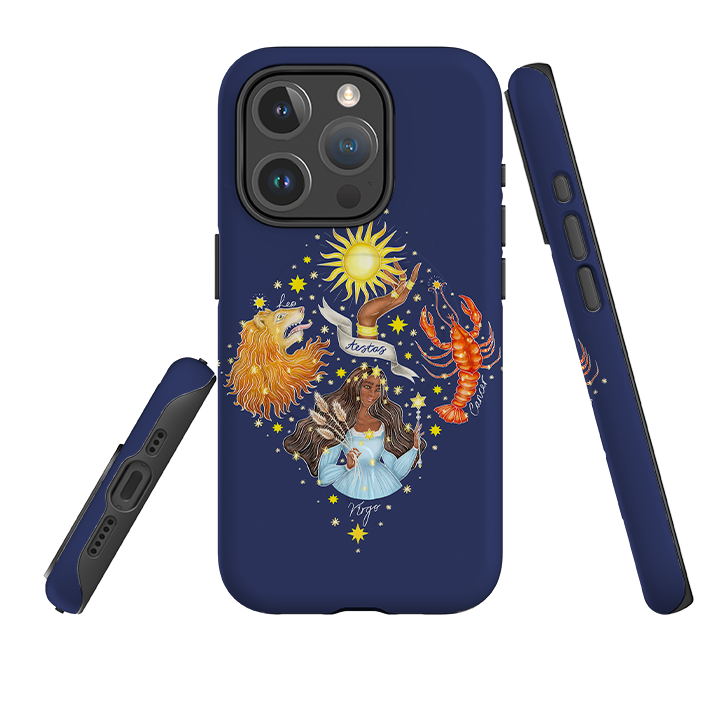 iPhone MagSafe Tough Case - Summer Zodiac By Catherine Rowe
