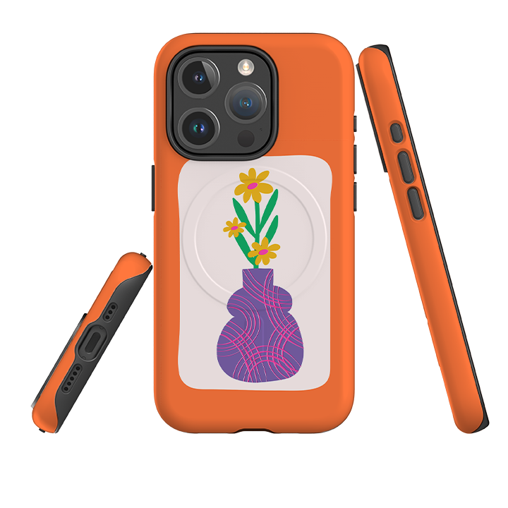 iPhone MagSafe Tough Case - Sunny Vase