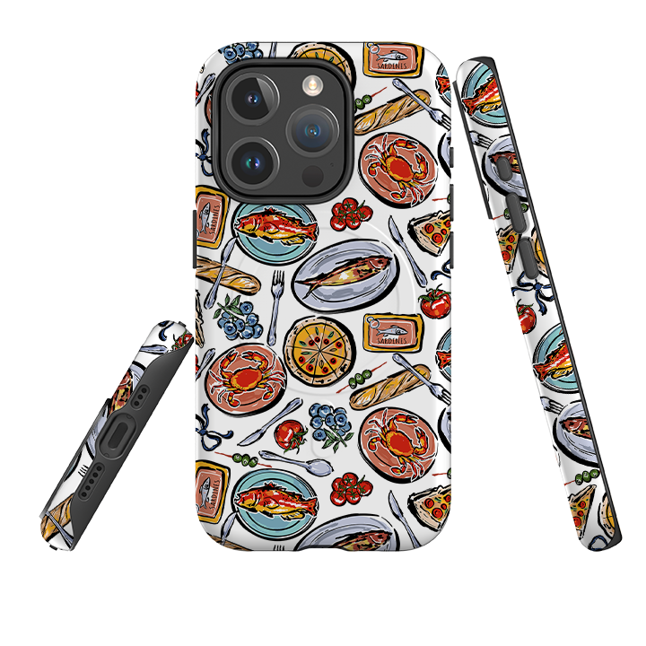 iPhone MagSafe Tough Case - Sunshine and Sardines