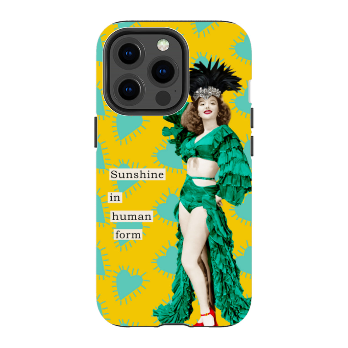 iPhone MagSafe Tough Case - Sunshine In Human Form By Clare Jordan