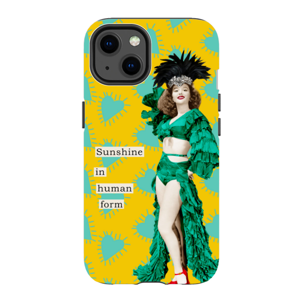 iPhone MagSafe Tough Case - Sunshine In Human Form By Clare Jordan