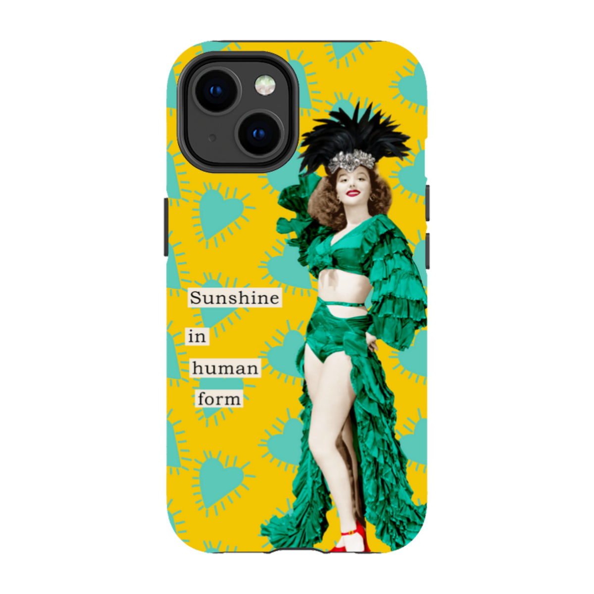 iPhone MagSafe Tough Case - Sunshine In Human Form By Clare Jordan