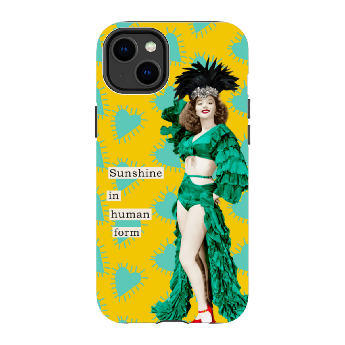 iPhone MagSafe Tough Case - Sunshine In Human Form By Clare Jordan