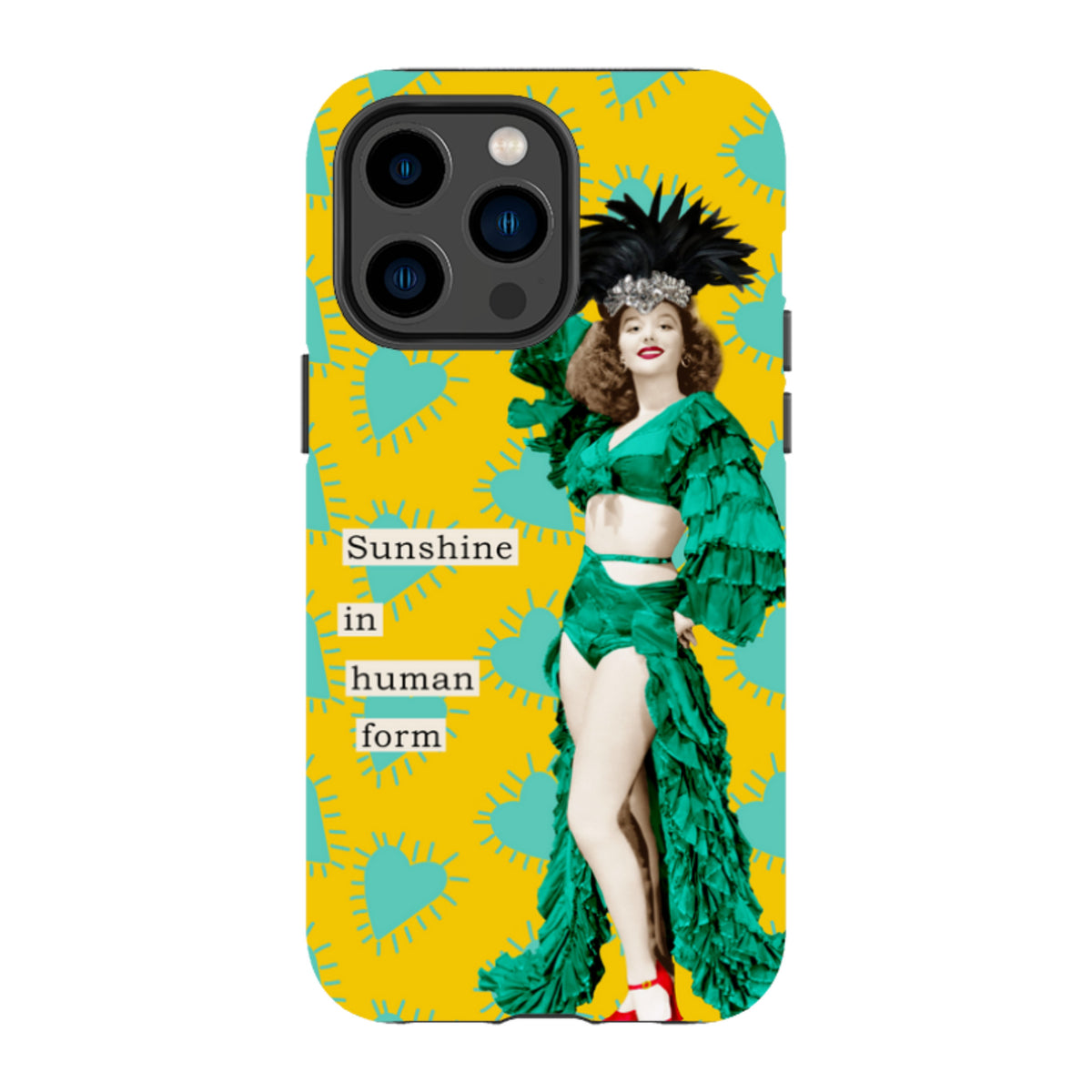 iPhone MagSafe Tough Case - Sunshine In Human Form By Clare Jordan