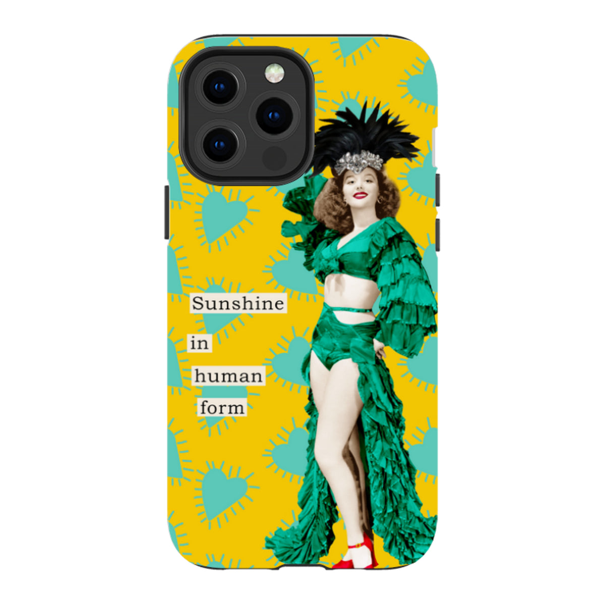 iPhone MagSafe Tough Case - Sunshine In Human Form By Clare Jordan