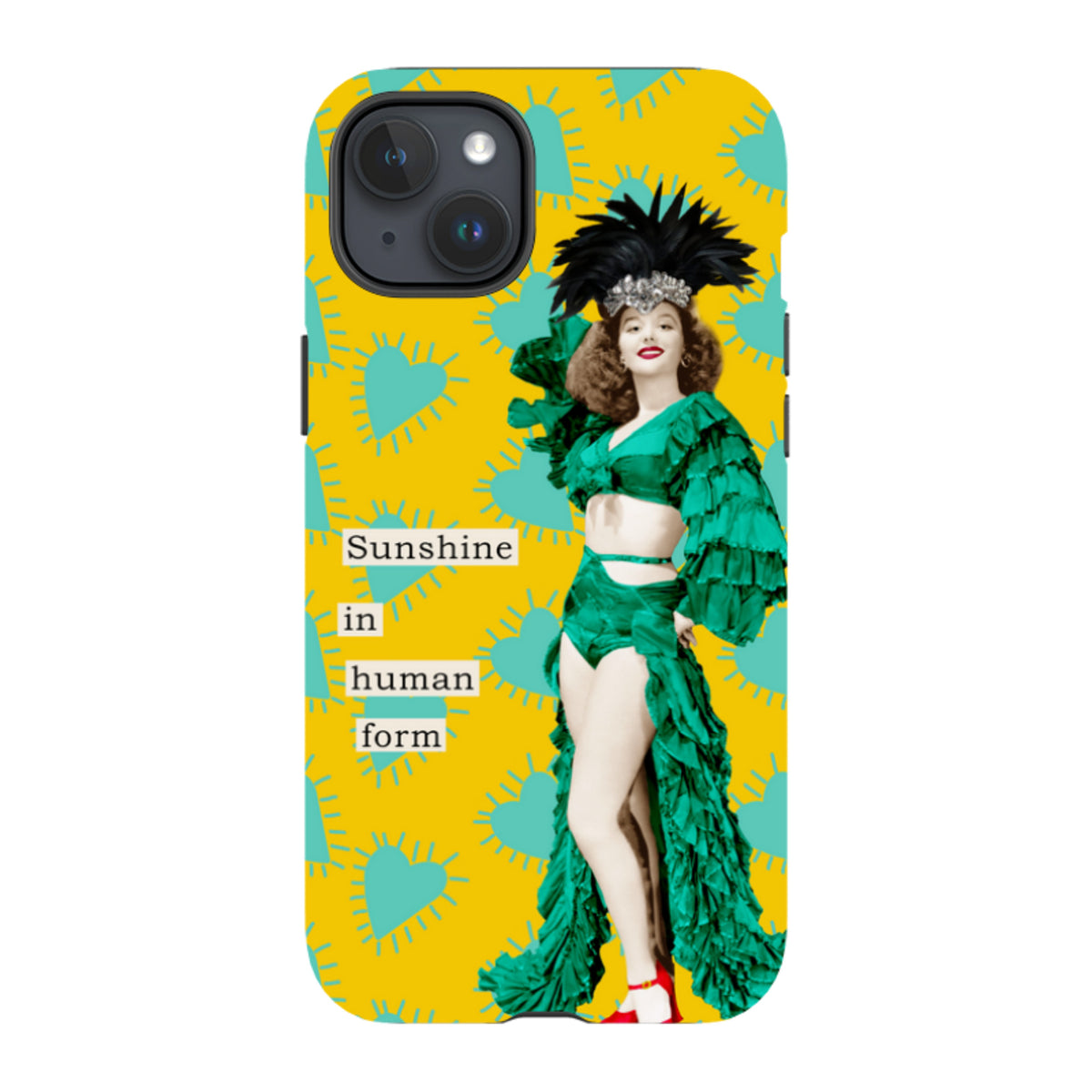 iPhone MagSafe Tough Case - Sunshine In Human Form By Clare Jordan