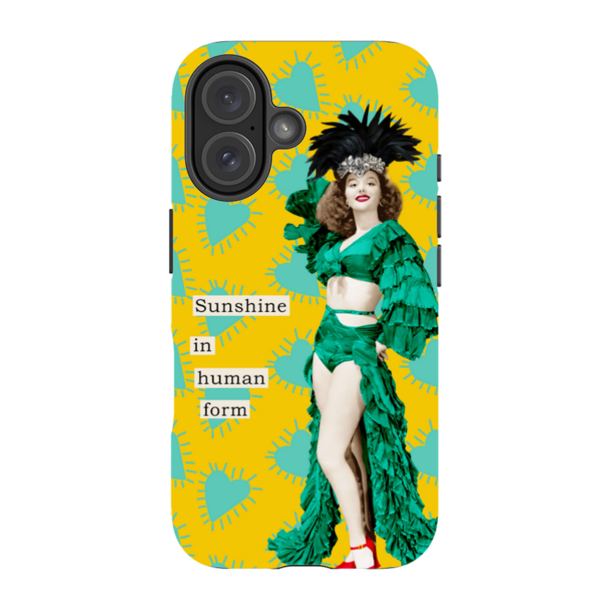 iPhone MagSafe Tough Case - Sunshine In Human Form By Clare Jordan