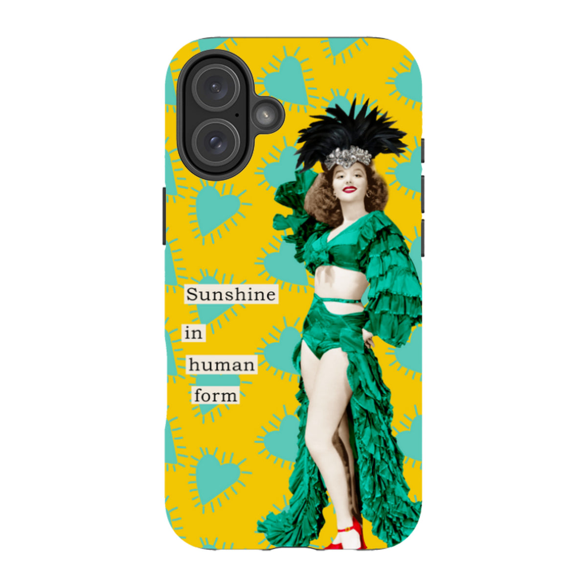 iPhone MagSafe Tough Case - Sunshine In Human Form By Clare Jordan