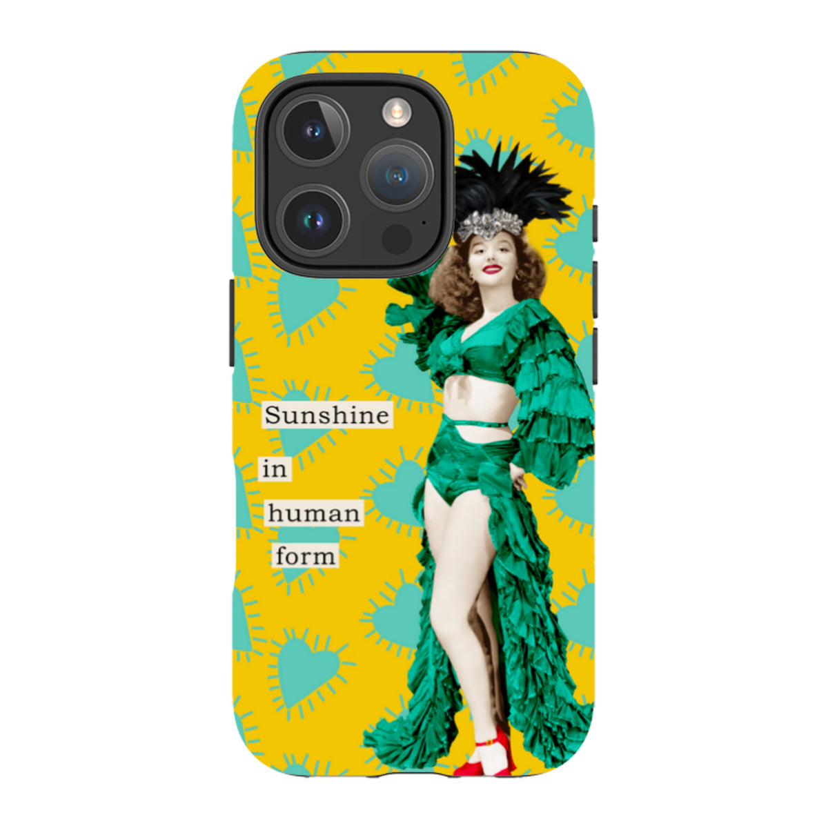 iPhone MagSafe Tough Case - Sunshine In Human Form By Clare Jordan