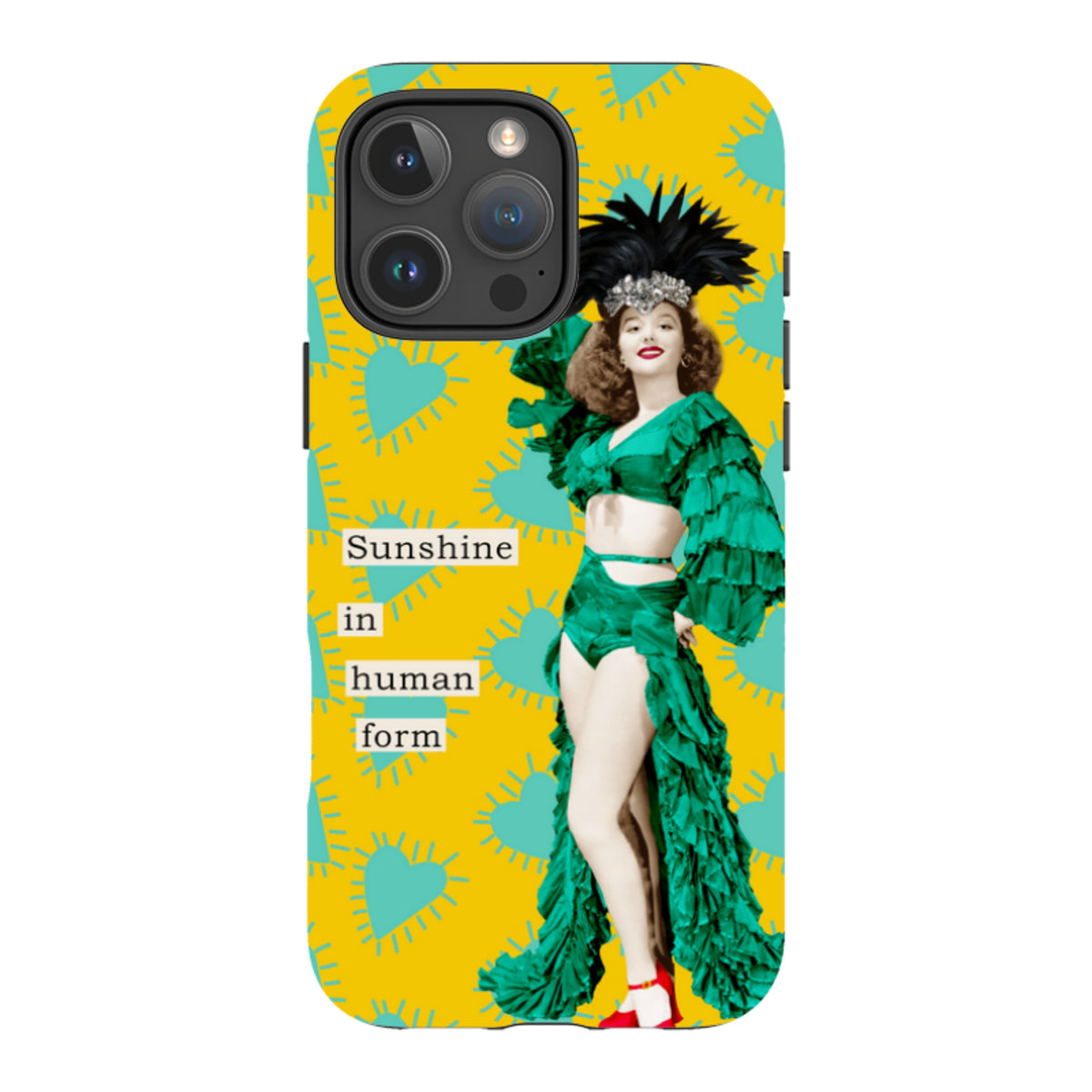 iPhone MagSafe Tough Case - Sunshine In Human Form By Clare Jordan