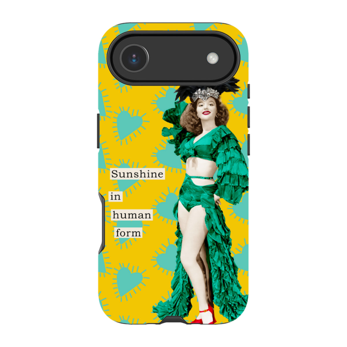 iPhone MagSafe Tough Case - Sunshine In Human Form By Clare Jordan