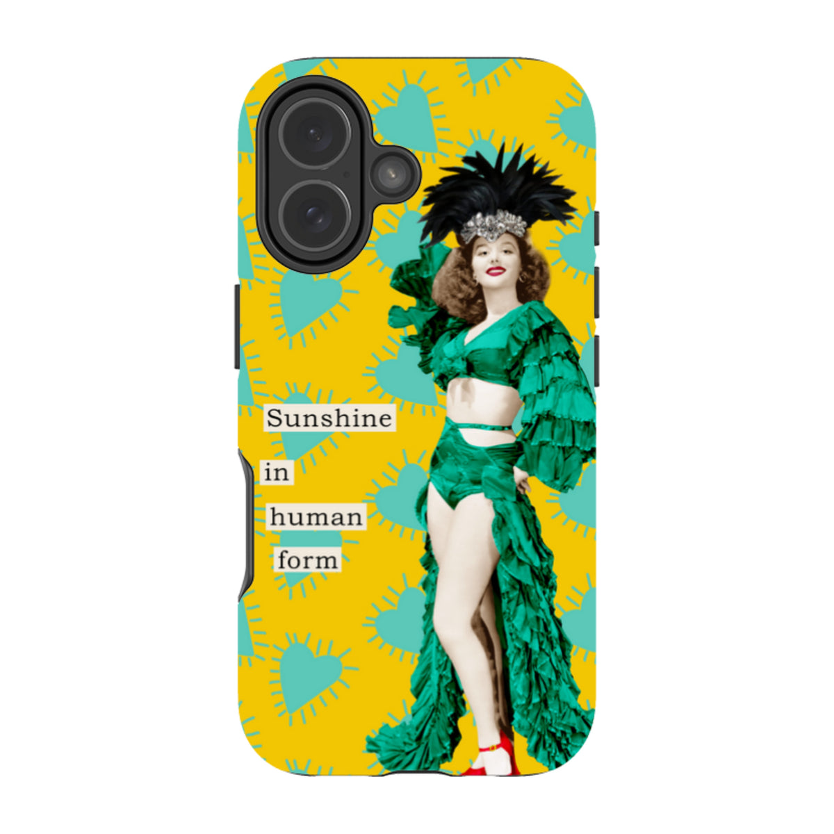 iPhone MagSafe Tough Case - Sunshine In Human Form By Clare Jordan