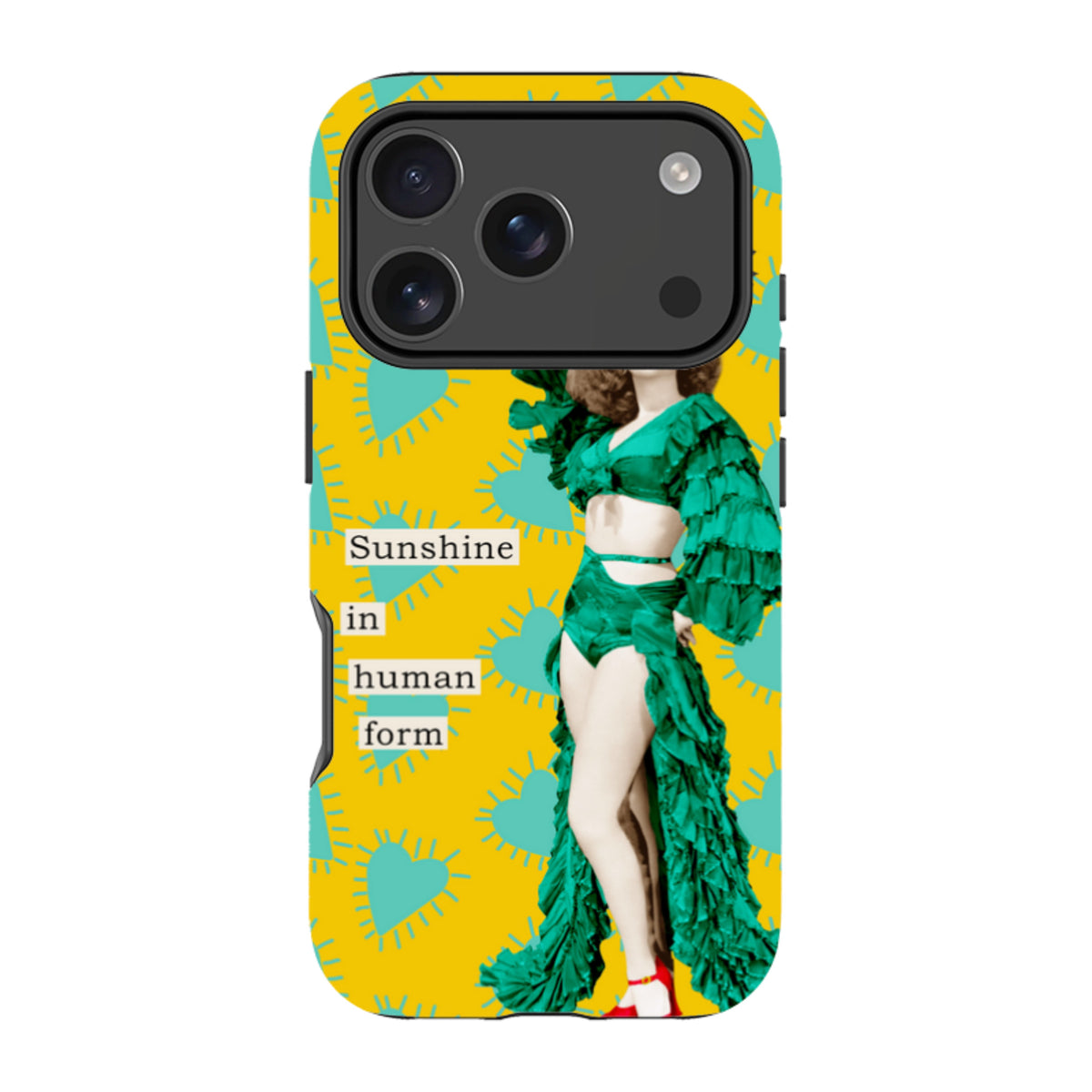 iPhone MagSafe Tough Case - Sunshine In Human Form By Clare Jordan