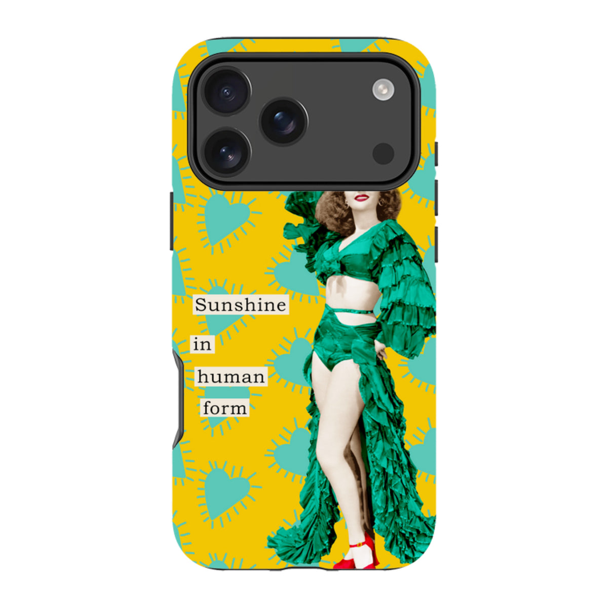 iPhone MagSafe Tough Case - Sunshine In Human Form By Clare Jordan
