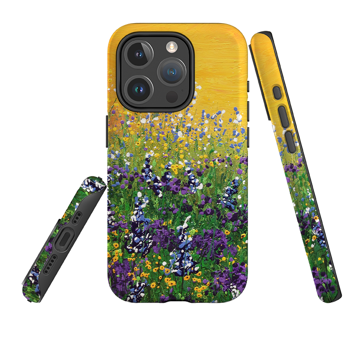 iPhone MagSafe Tough Case - Sunshine Meadow By Linda Calvert Jacobson