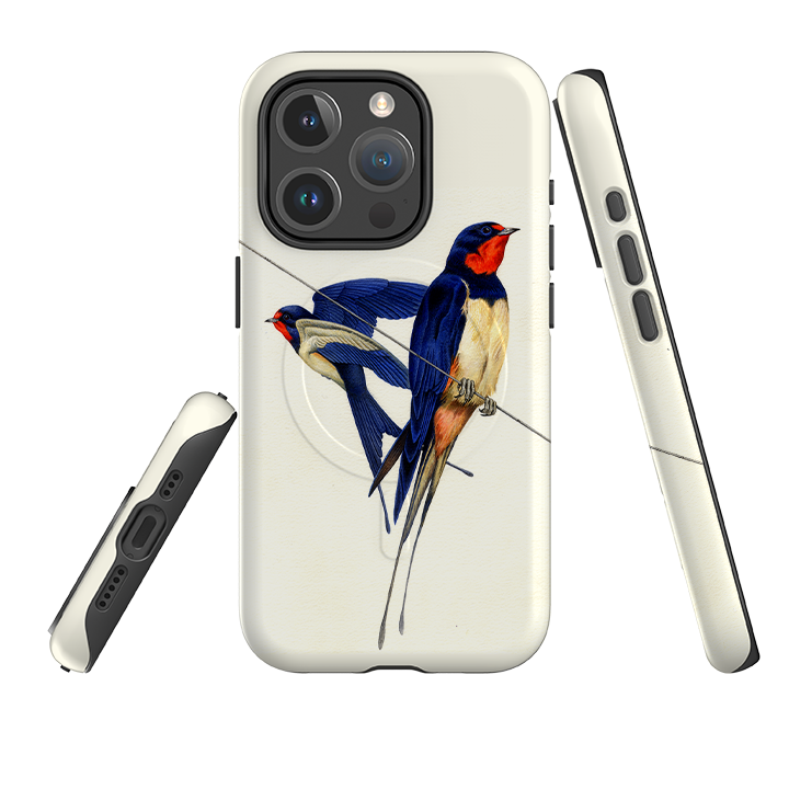 iPhone MagSafe Tough Case -  Swallows By Philip Hood