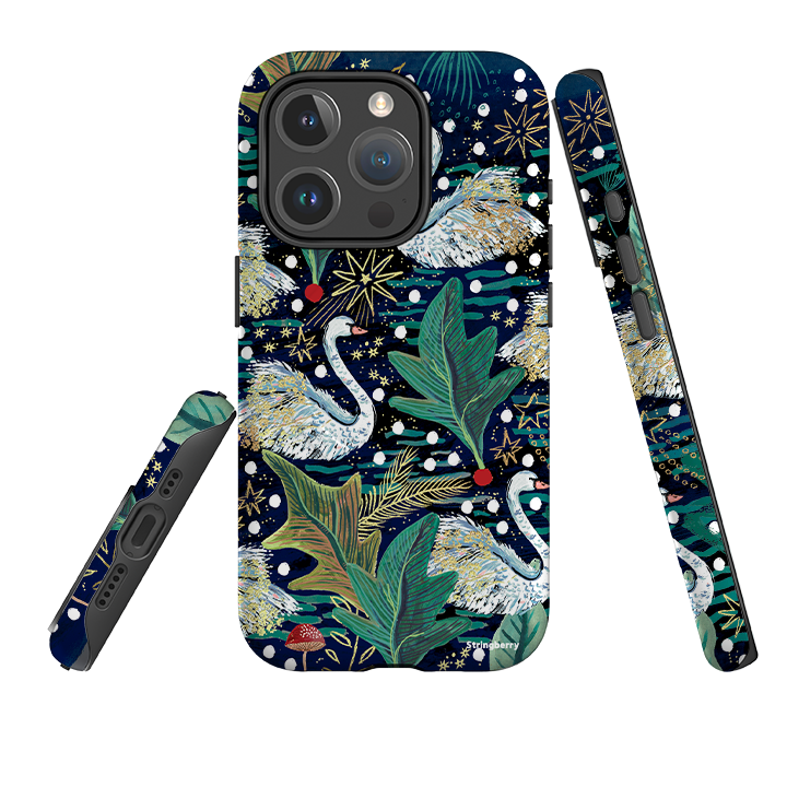 iPhone MagSafe Tough Case - Swan By Emma Frances Grant