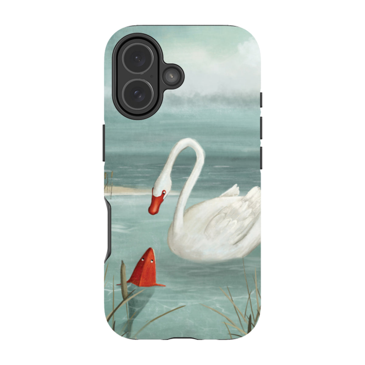 iPhone MagSafe Tough Case - Swanfish By Maja Lindberg