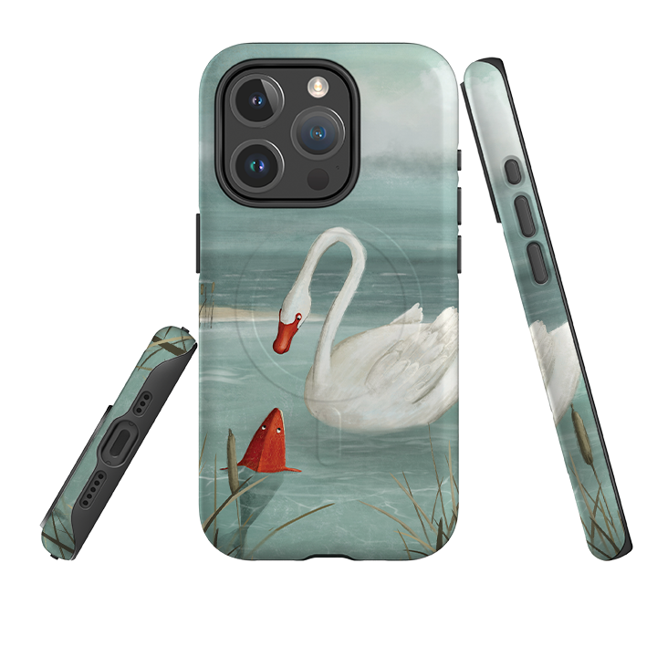 iPhone MagSafe Tough Case - Swanfish By Maja Lindberg