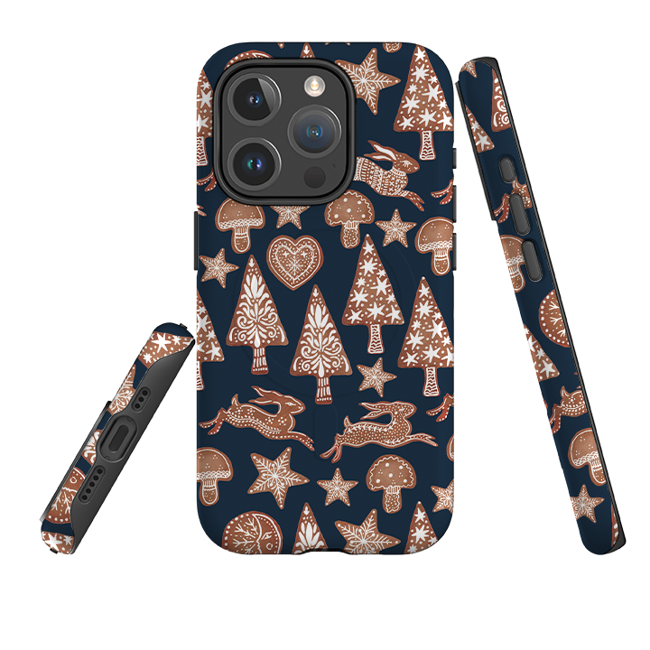 iPhone MagSafe Tough Case - Sweet Treats Dark By Emma Frances Grant
