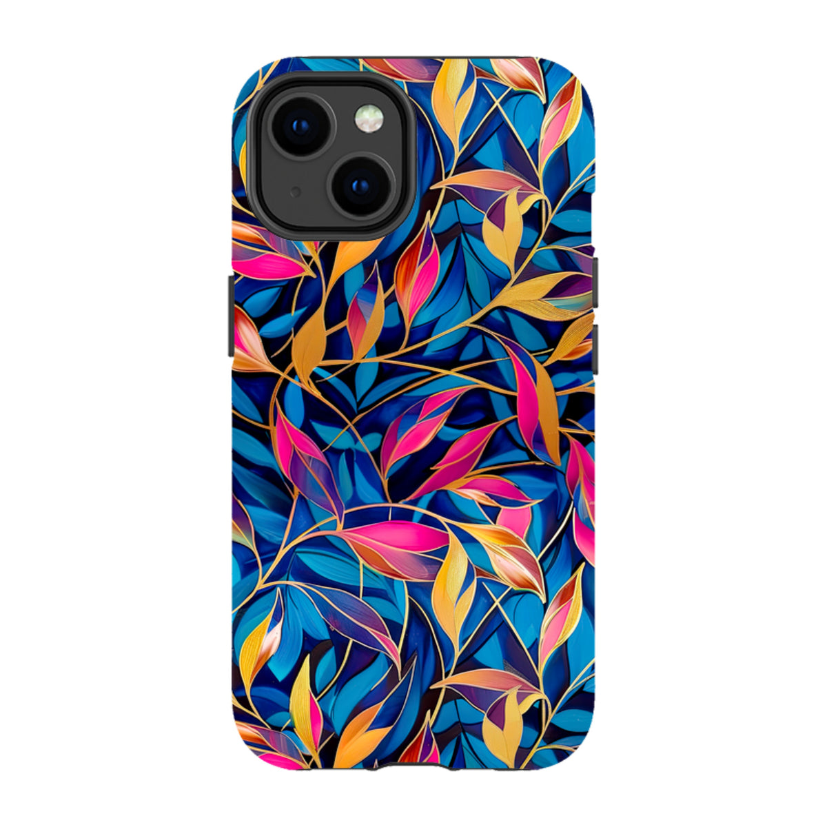 iPhone MagSafe Tough Case - Tangled Leaves