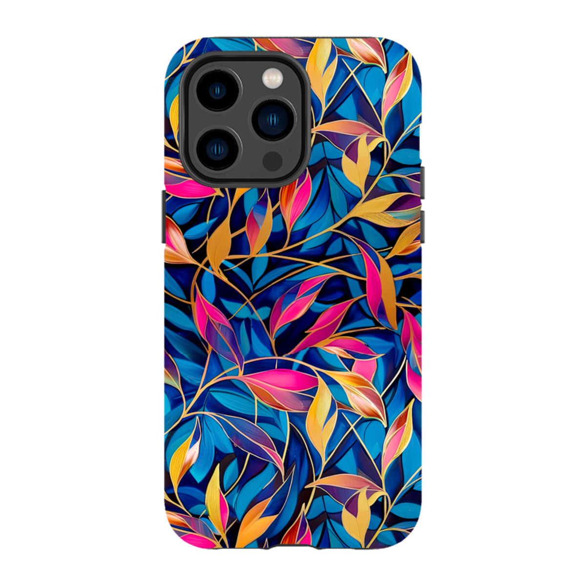 iPhone MagSafe Tough Case - Tangled Leaves