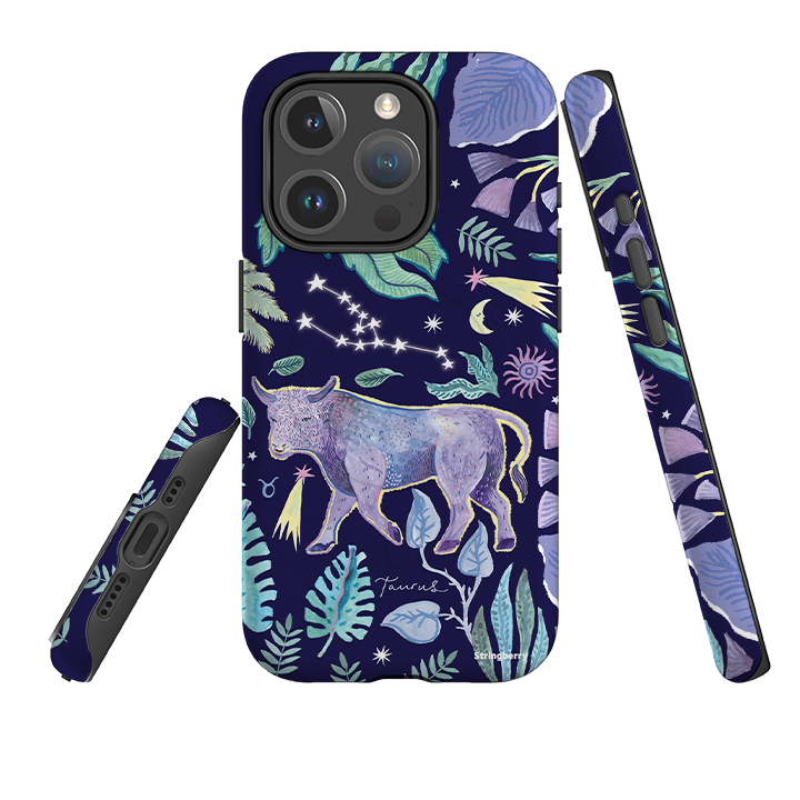 iPhone MagSafe Tough Case - Taurus By Emma Frances Grant