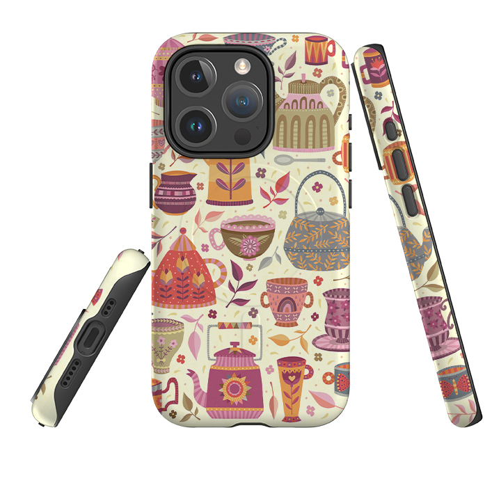 iPhone MagSafe Tough Case -  Tea Time By Suzy Taylor